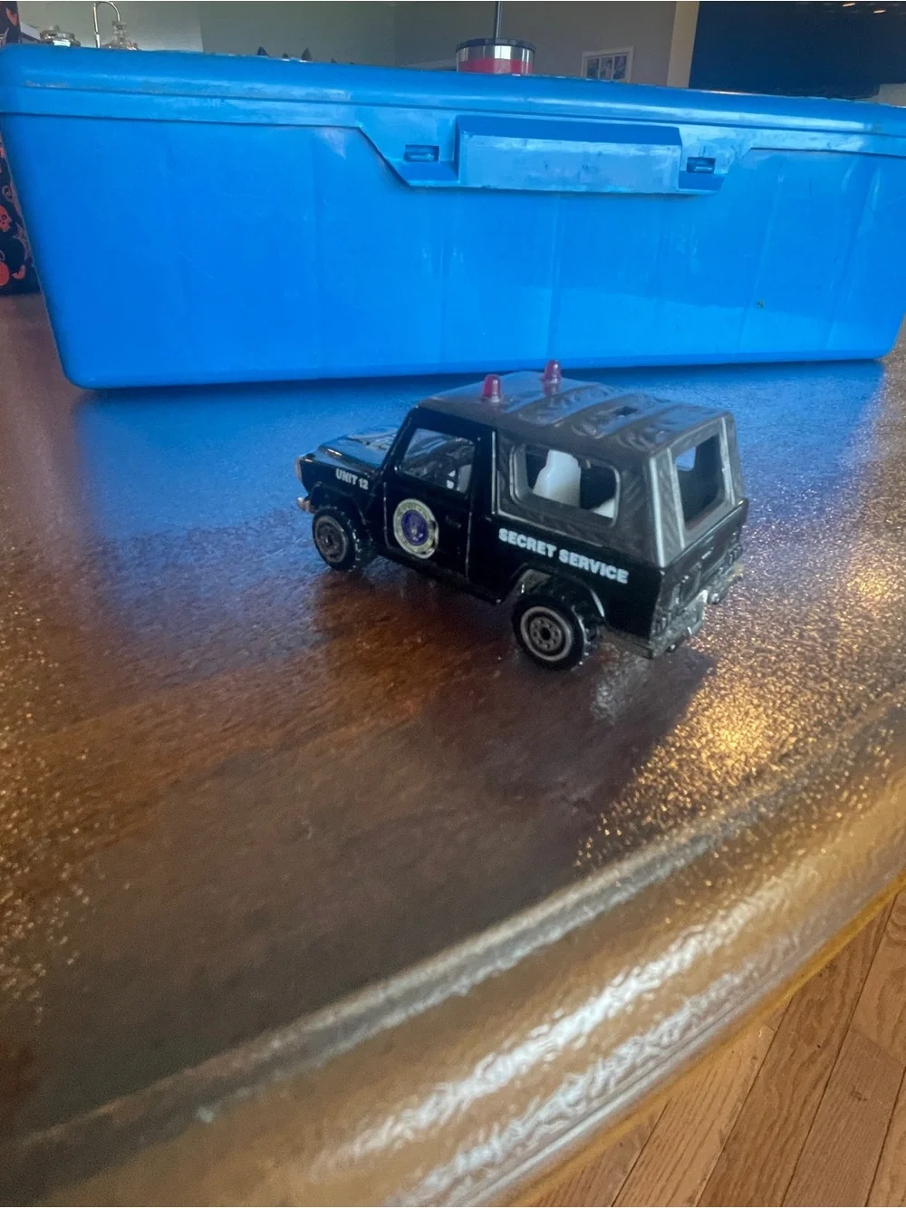 Realtoy Benz G Wagon 1/57 diecast US Secret Service Unit 12